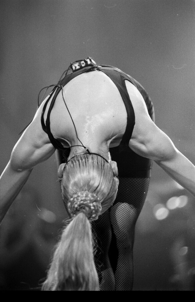 Madonna in concert, 1990.